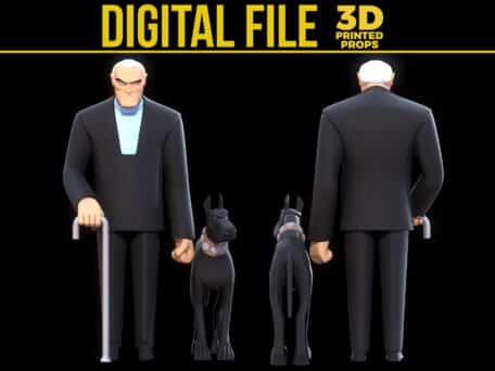 bruce wayne and duke statur