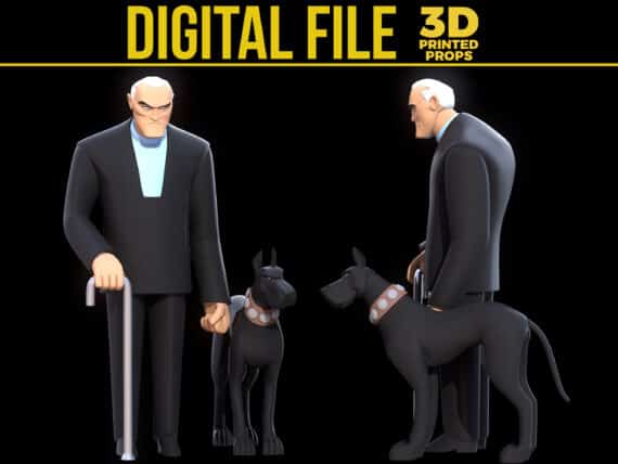 bruce wayne and duke statur