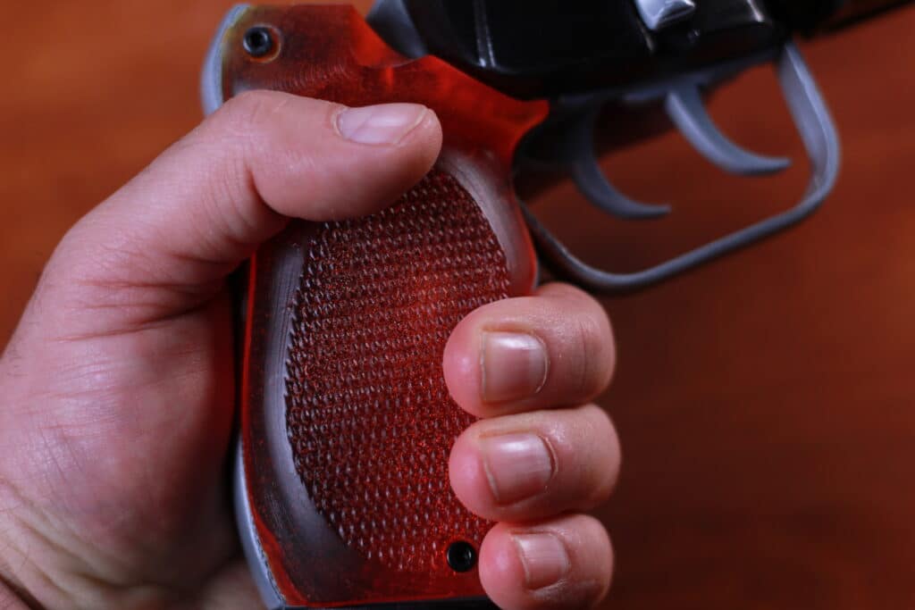 molding pistol grips