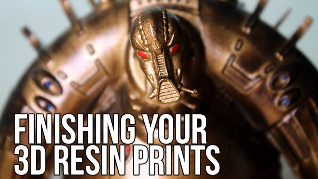 Finishing Resin Prints: SLA Printing