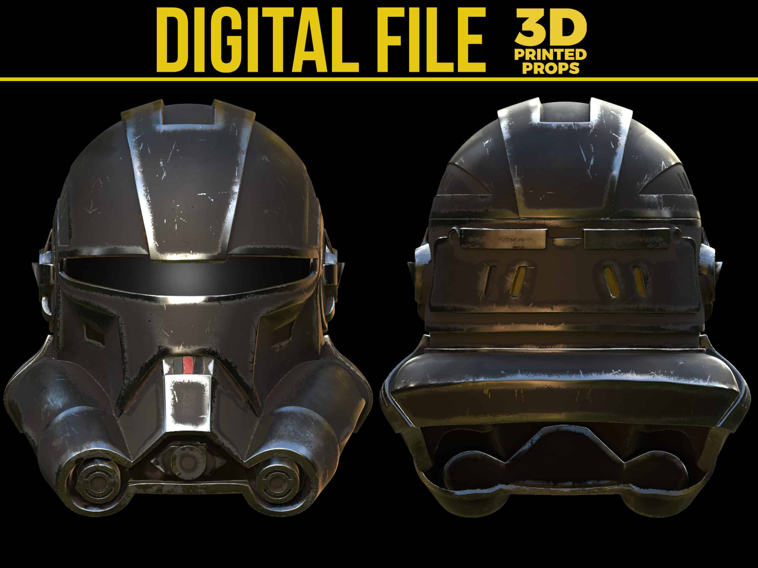 Echo Helmet Star Wars Bad Batch 3d Printed Props