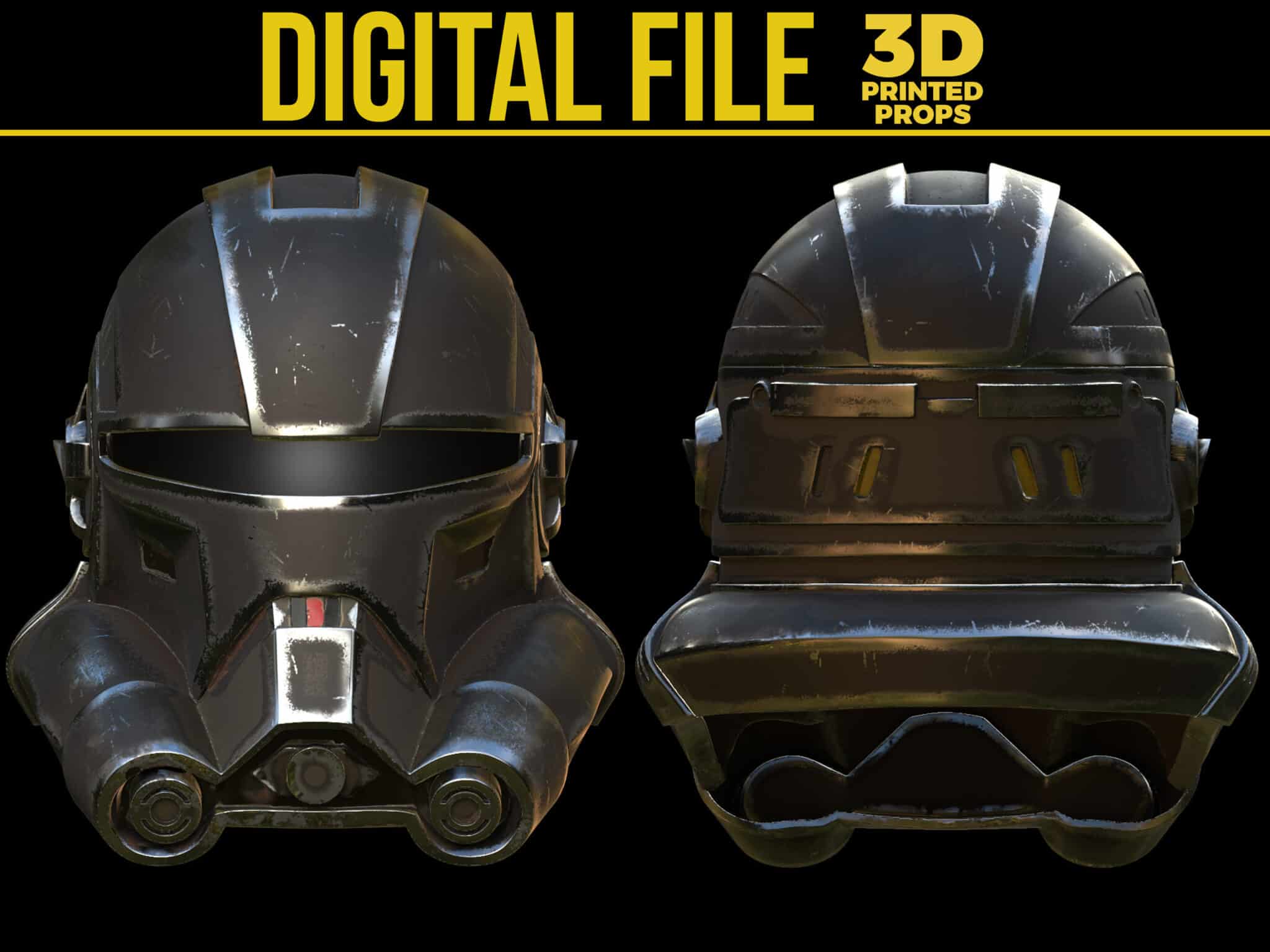 Star Wars Bad Batch Helmet Bundle 3D PRINTED PROPS Star Wars Bad Batch Helmet Bundle 3D PRINTED PROPS