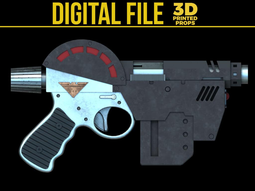 Dredd Lawgiver MRKI Comic Pistol - 3D PRINTED PROPS