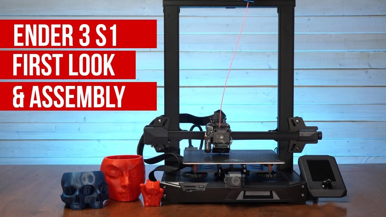 Ender 3 S1 Review and Assembly - 3D PRINTED PROPS