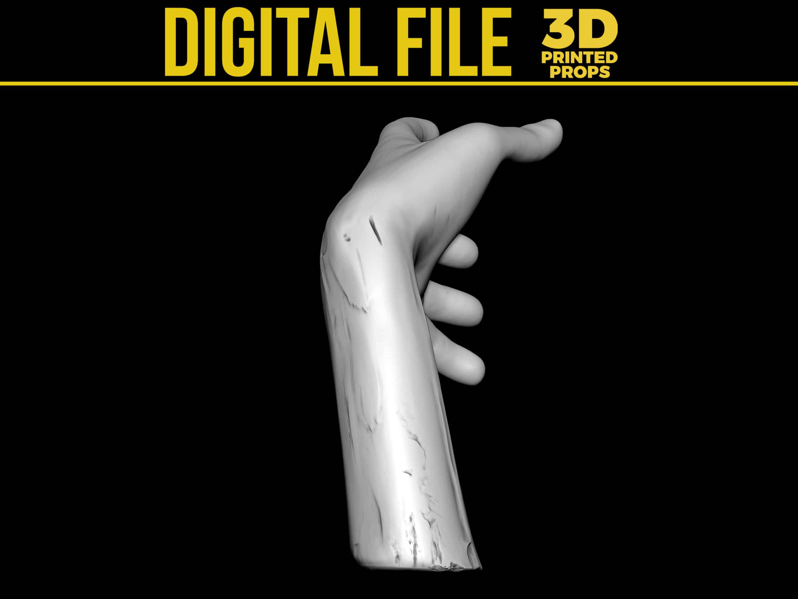 STL file Talk To Me Movie Prop Hand - Mannequin hand 🎬・3D printing idea to  download・Cults