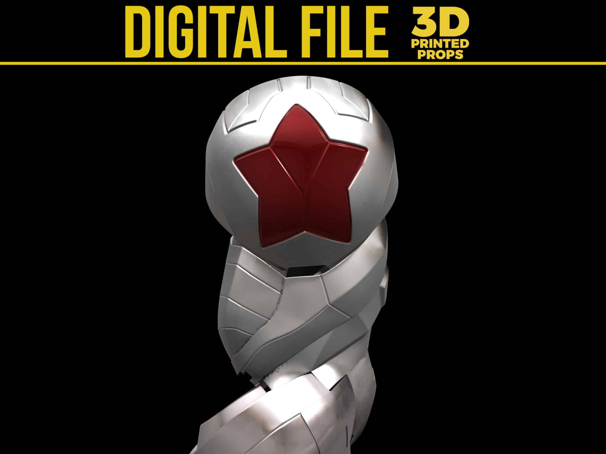 Bucky The Winter Solider Arm Marvel Rivals 3D PRINTED PROPS