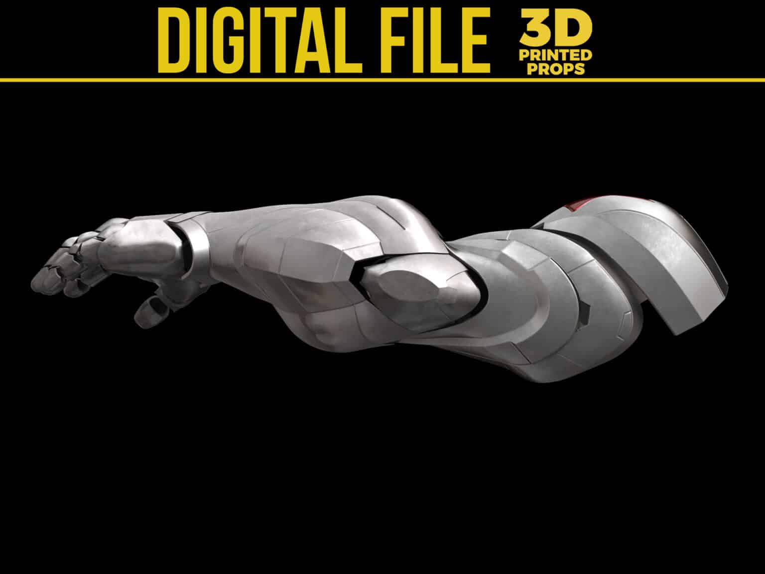 Bucky The Winter Solider Arm Marvel Rivals 3D PRINTED PROPS