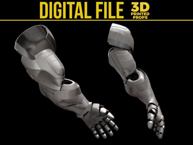Bucky The Winter Solider Arm Marvel Rivals 3D PRINTED PROPS